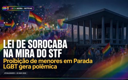 Lei de sorocaba que proíbe menor na parada LGBTQIA+ e foi para o STF