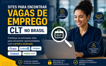 Sites para encontrar vagas de emprego CLT no Brasil