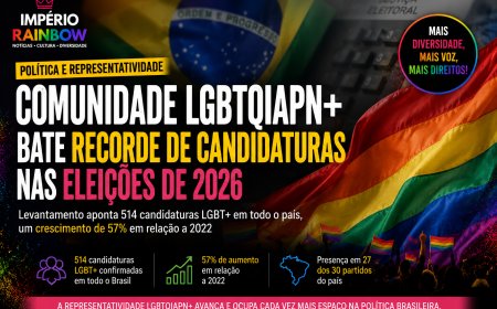 Comunidade LGBTQIAPN+ bate recorde de candidaturas nas eleições de 2026