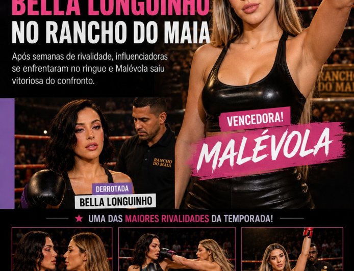 Malévola vence Bella Longuinho no Rancho do Maia após semanas de rivalidade