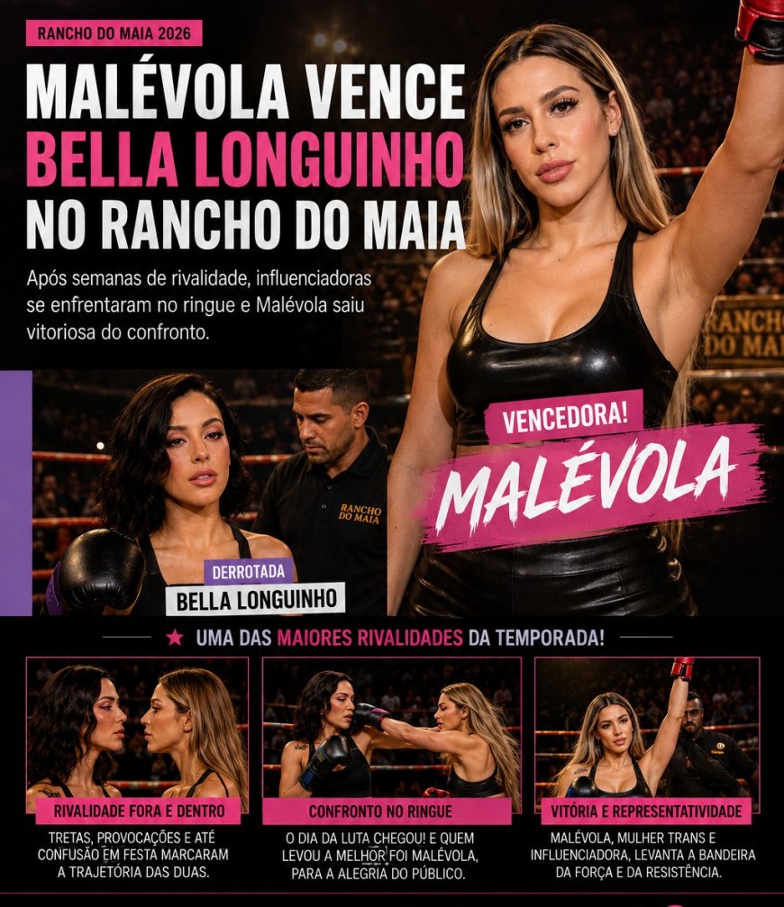 Malévola vence Bella Longuinho no Rancho do Maia após semanas de rivalidade
